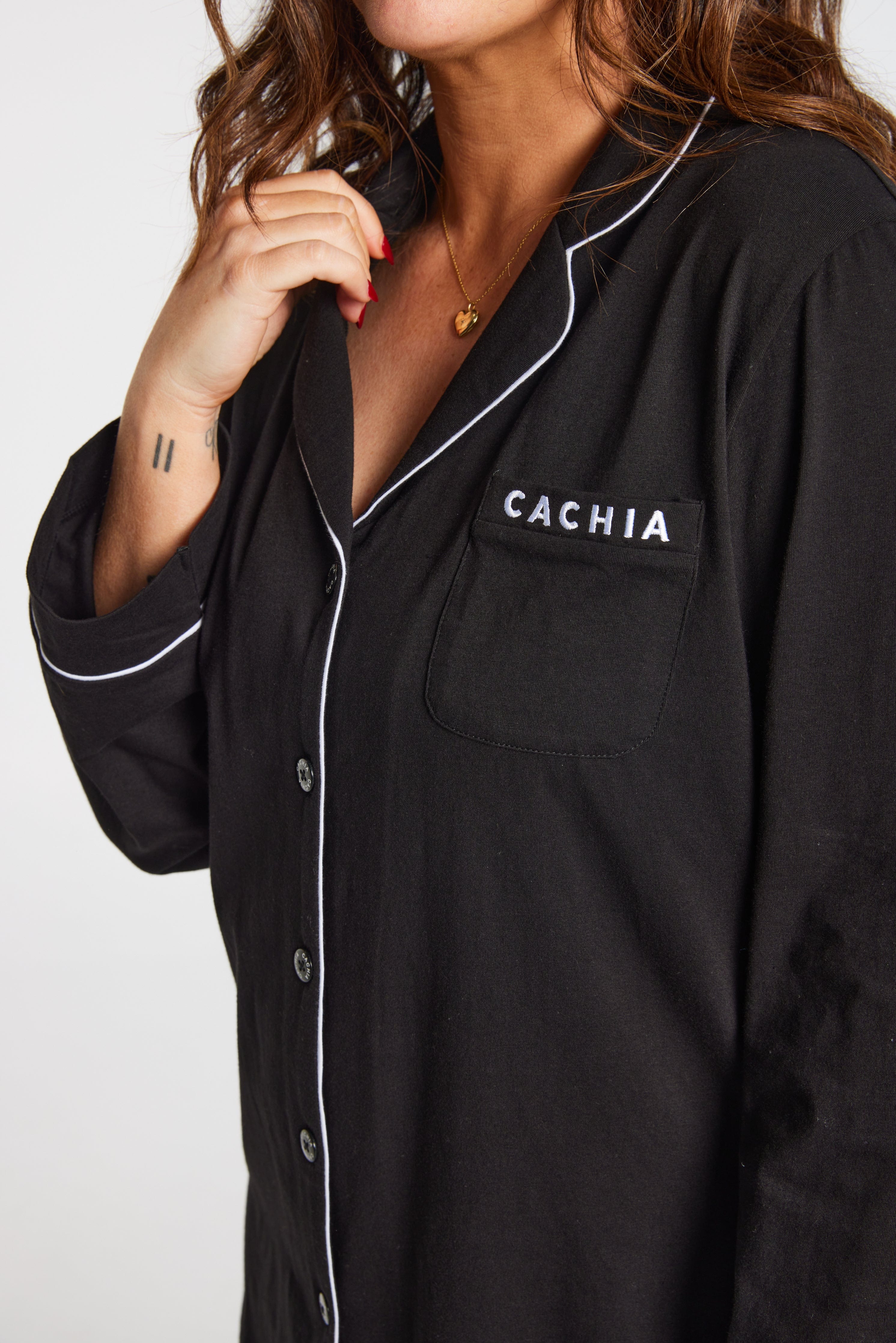 LB Long Sleeve Button Up Top - Image 4