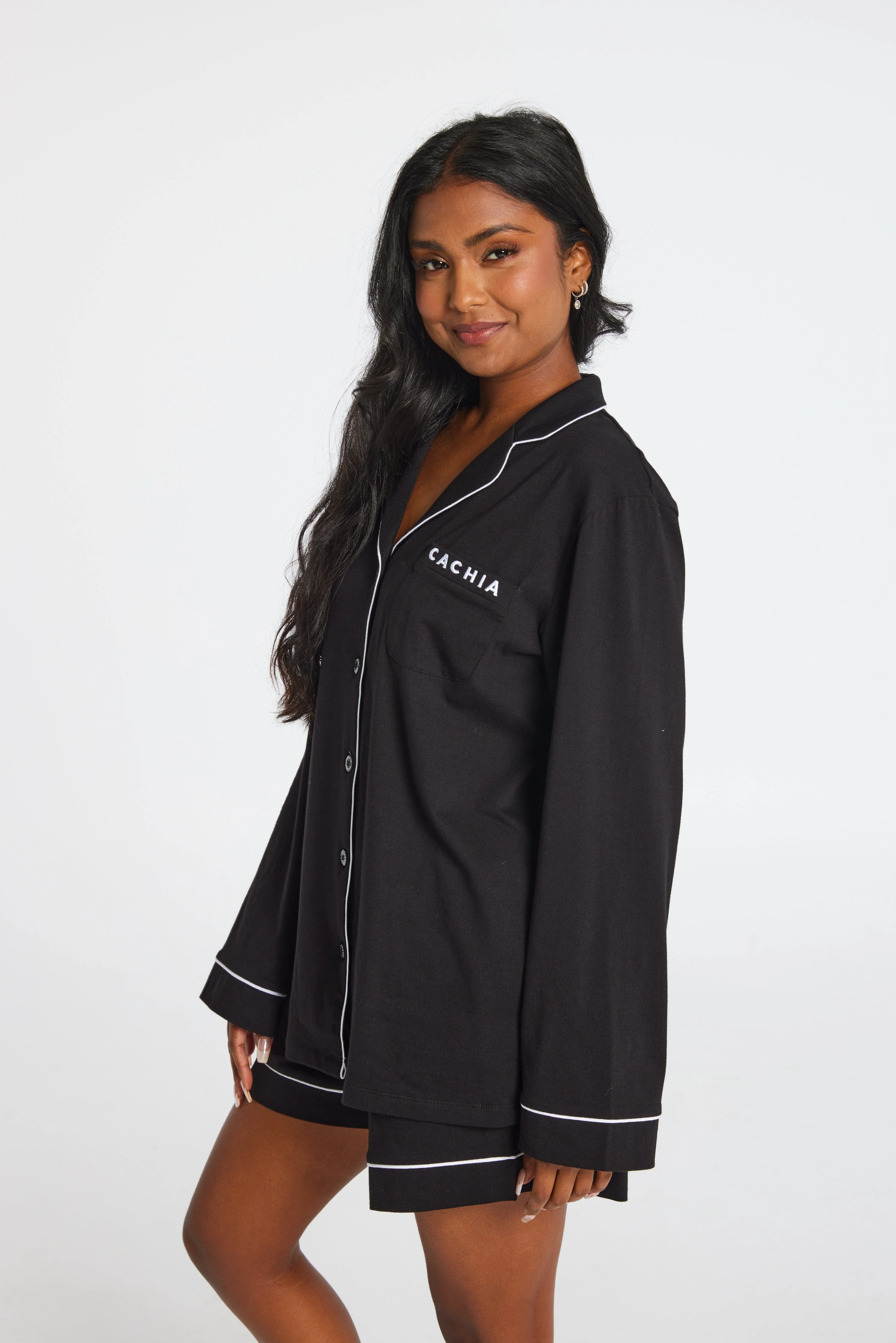 LB Long Sleeve Button Up Top - Image 6