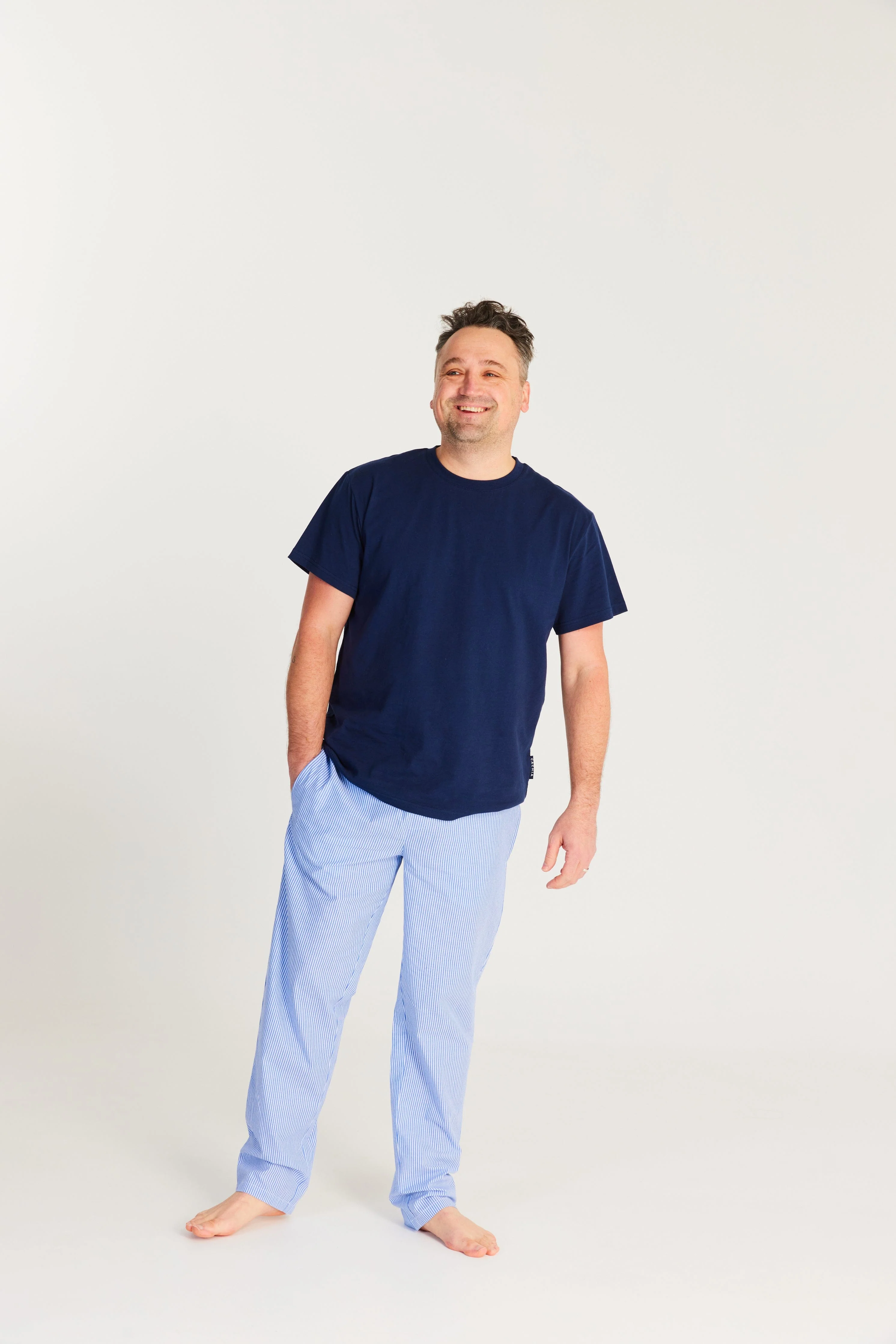 Oxford Stripe Mens Pant - Image 3