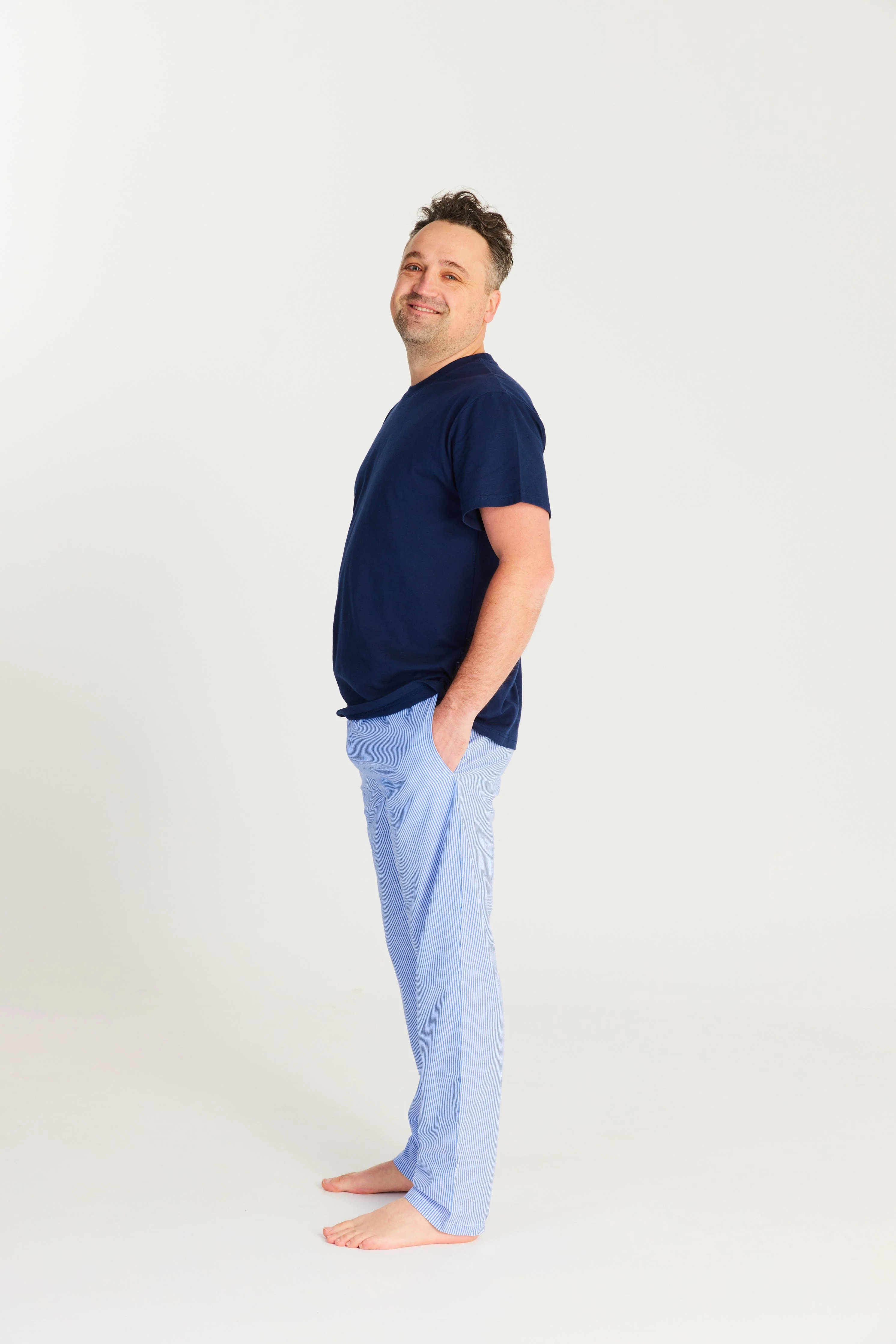 Oxford Stripe Mens Pant - Image 4