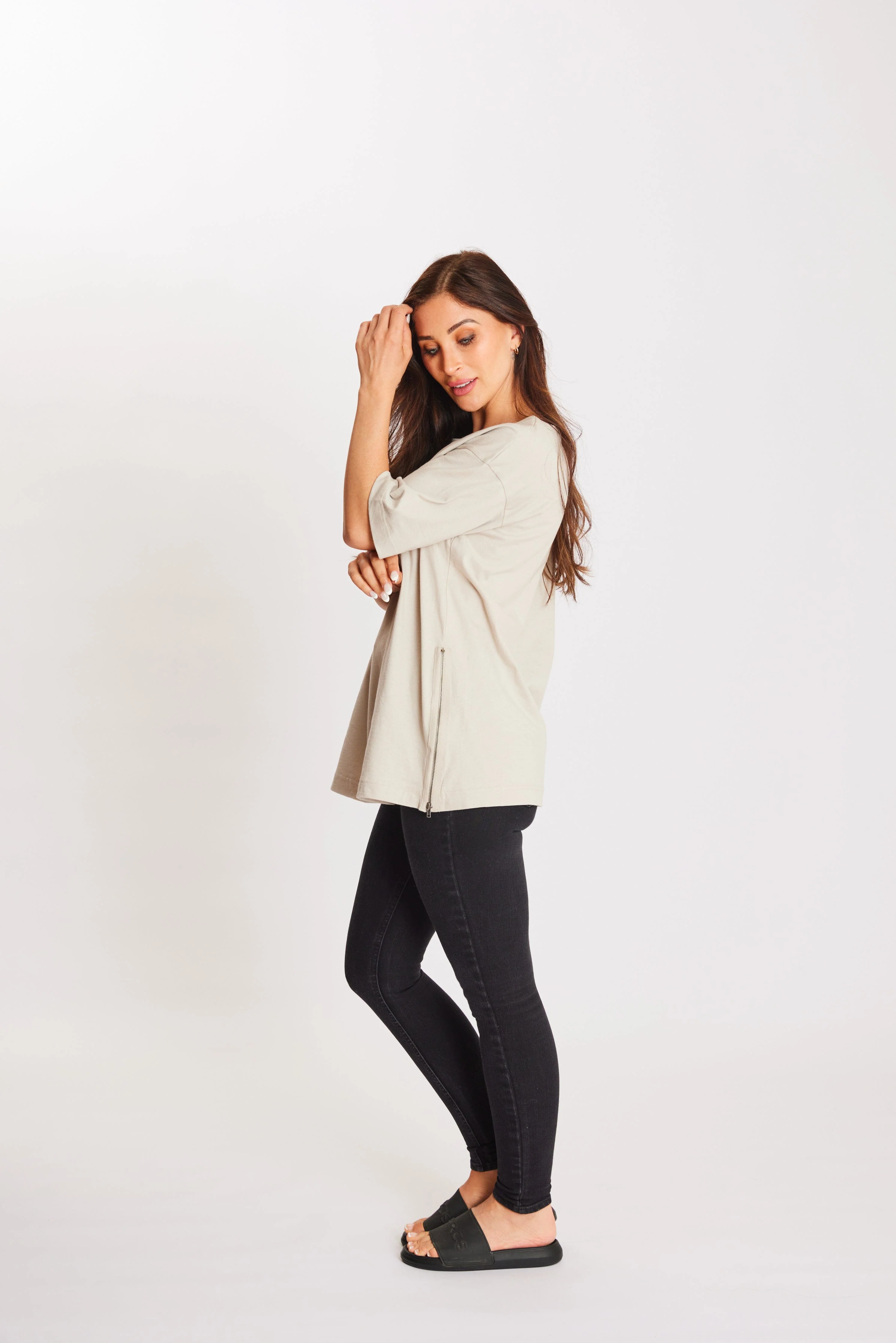 Everyday Nursing Zip Tee - Image 11