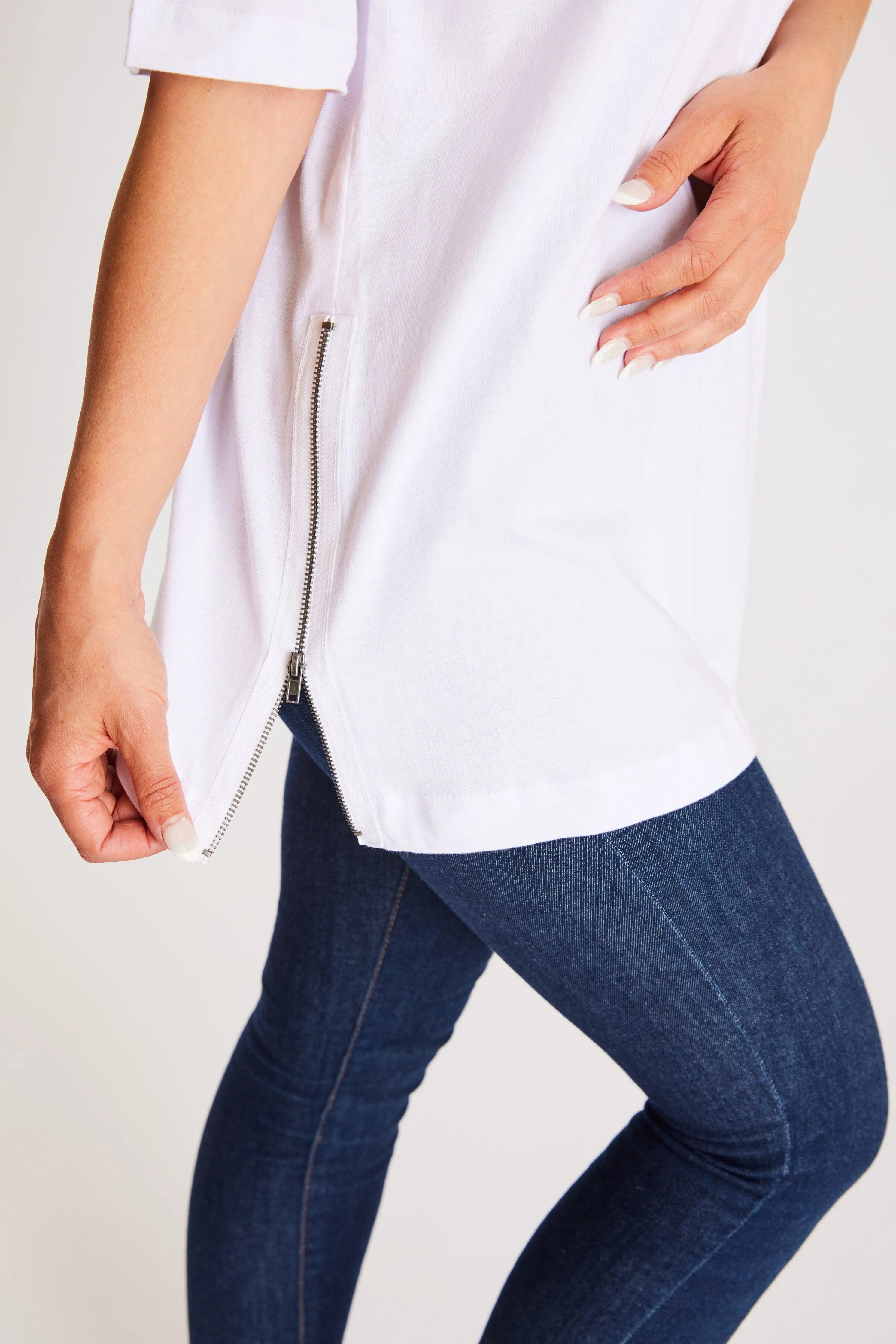 Everyday Nursing Zip Tee - Image 7