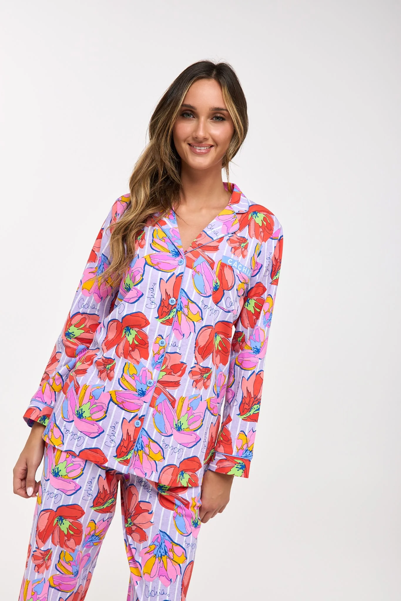 Zahli Floral Women's Pj Set - Image 6